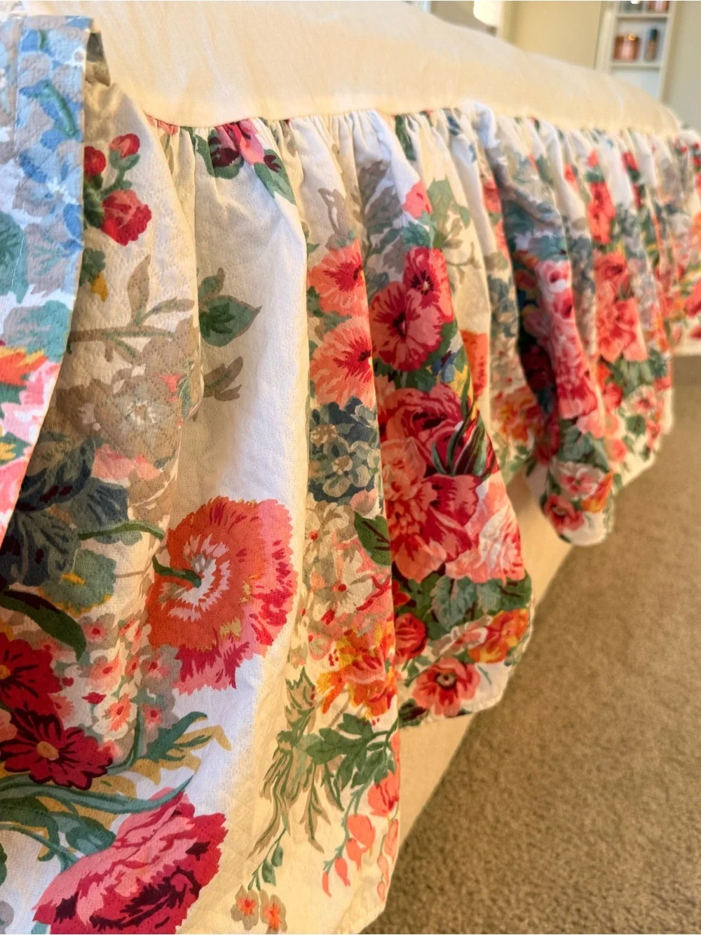 Ralph Lauren Beach House Southampton Floral Bed Skirt